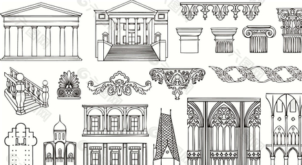 西方古典建筑圖片